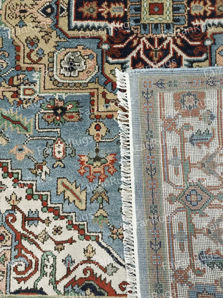 Antique Modern Oushak Rug Handmade 100% Wool Rug Pastel Area Rug Pastel Oushak Rugs for Living Bedroom Dining Office 8x10 9x12 10x14 12x15