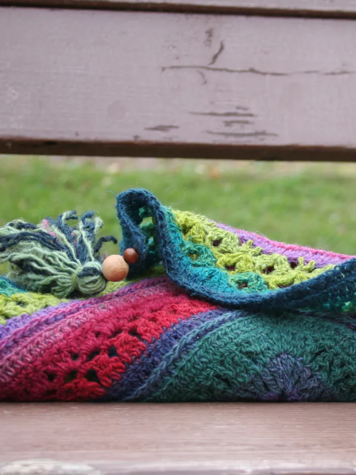 Crochet Pattern Shawl Isleen PDF