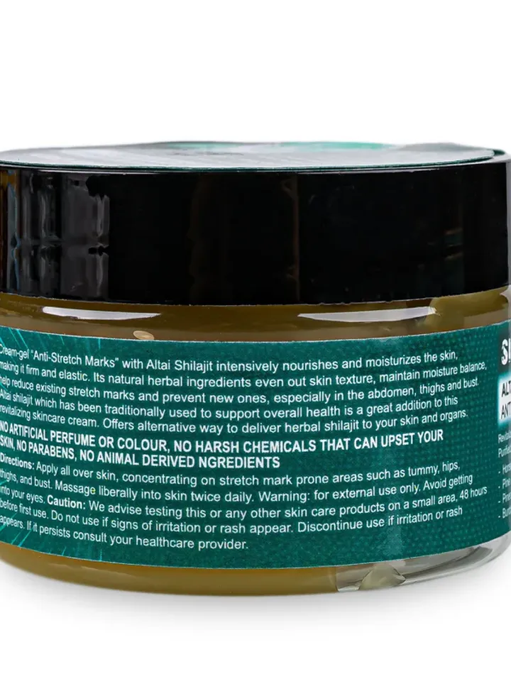 Altai Cream-Gel Anti-Stretch Marks with Shilajit and Siberian Herbs 100ml