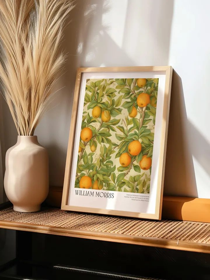 William Morris Wall Art, Vintage Botanical Print, Floral Poster Arts Decor, Digital Download, William Morris Print Digital Download AA16