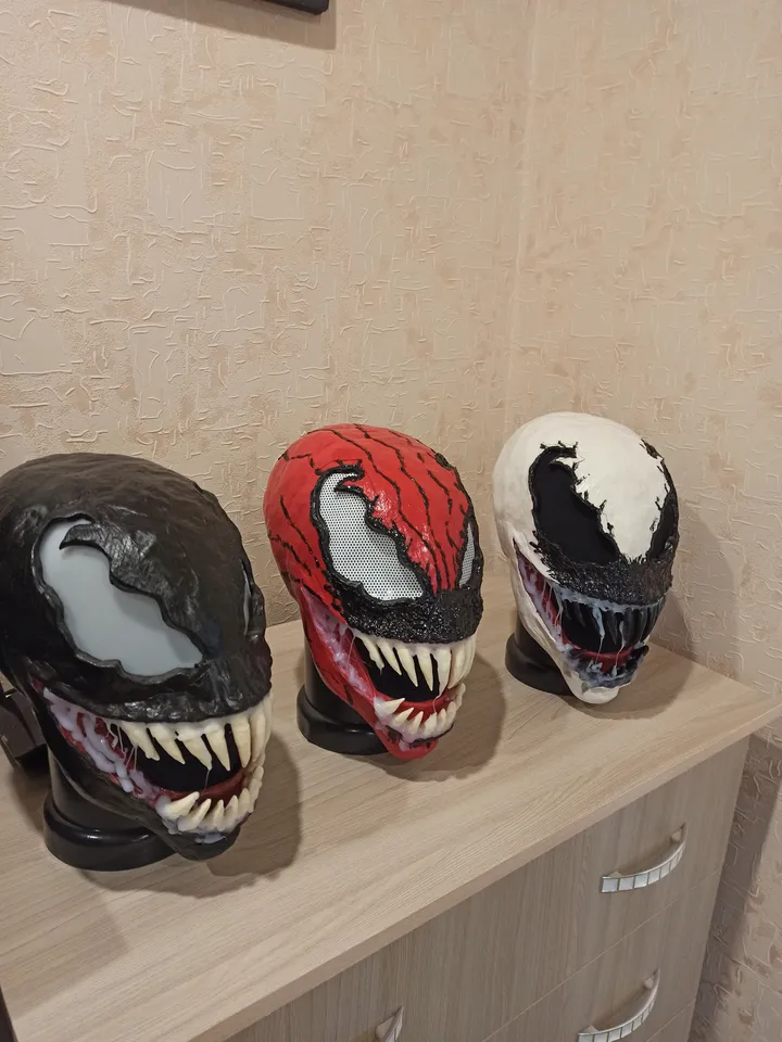 Carnage mask / Carnage helmet / Carnage cosplay