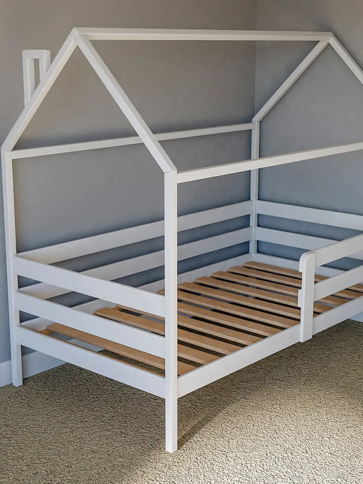 House Bed Plan, Twin Size, PDF, DIY