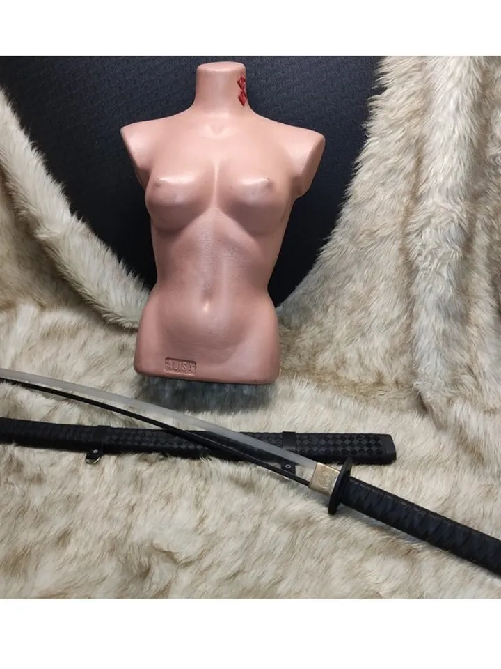 Cosplay katana - with LED - sword with scabbard - cosplay weapon - moulage - wfb