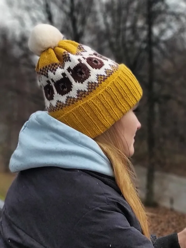 Bright womens hat