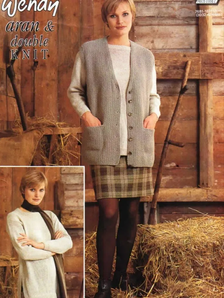 Vest waistcoat sweater knitting pattern women sleeveless cardigan women ladies vest pattern