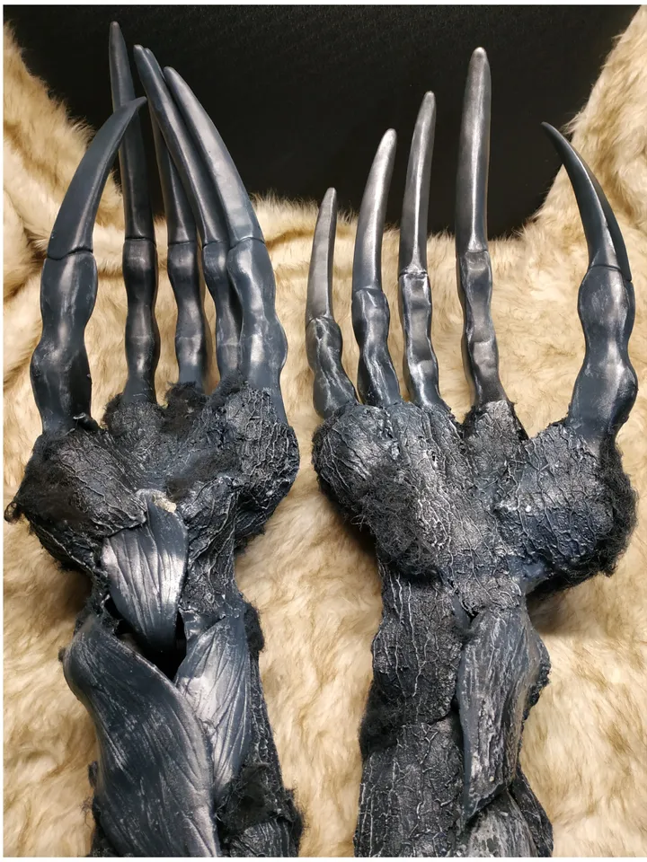 Witcher cosplay - larp weapon - giant monster paws - troll claws - movie props - custom commissions - made to order