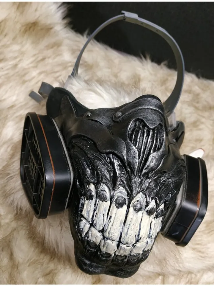 Mad Max - Joe mask - inspired - cosplay mask - cover for a respirator face mask