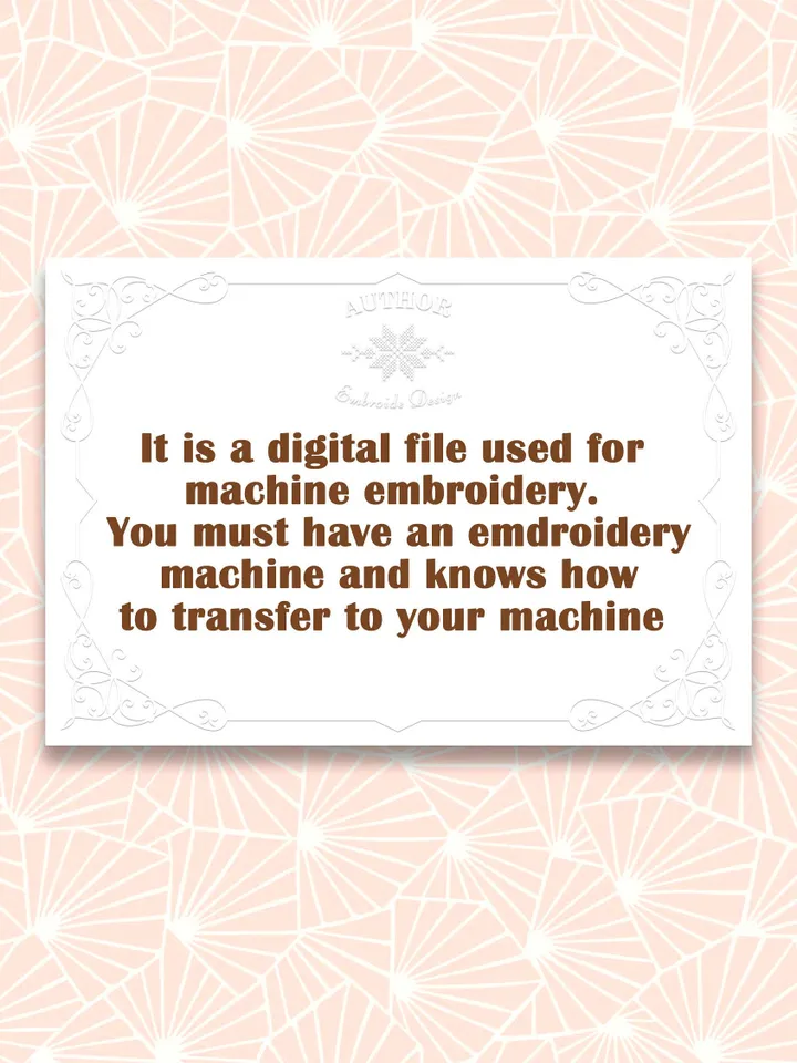 Scroll border embroidery designs Machine embroidery pattern 5 size, Embroidery files monogram frame, Vintage elegant decor #R26