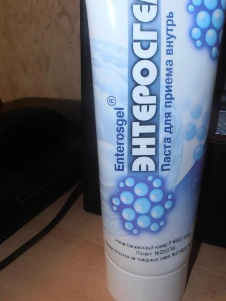 Enterosgel paste for oral administration 225 g against poisoning Enterosgel