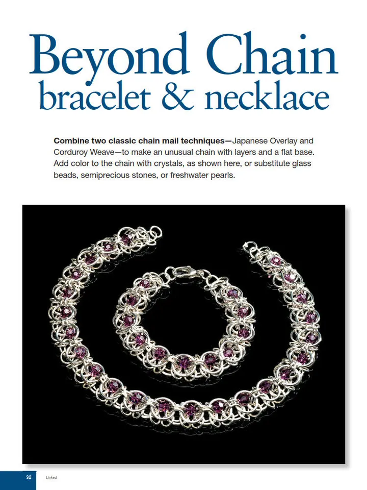 Linked: Innovative Chain Mail Jewelry Designs