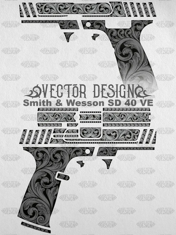 VECTOR DESIGN Smith & Wesson SD 40 VE Scrollwork