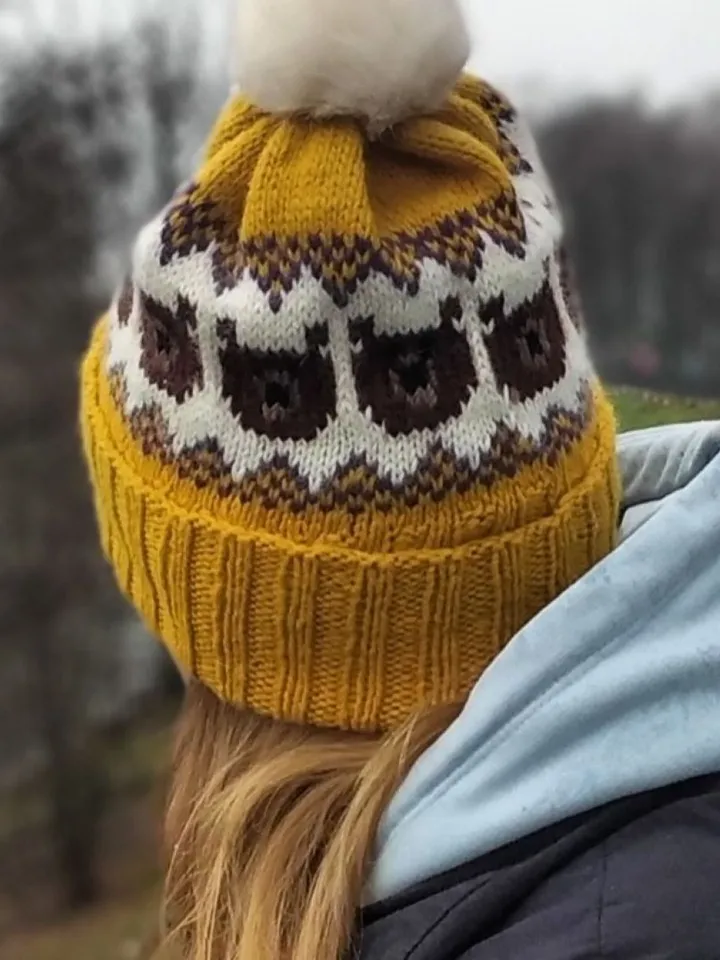 Knitting hat pattern/ Digital download