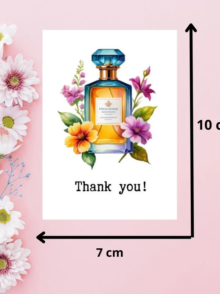 Set of mini postcards "Thank you!"