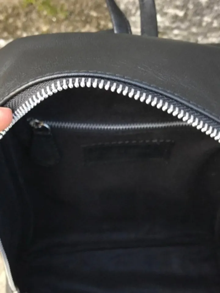 Genuine python skin small backpack | leather backpack black white snake| small designer rucksack | Exotic leather bags | Women handmade bags