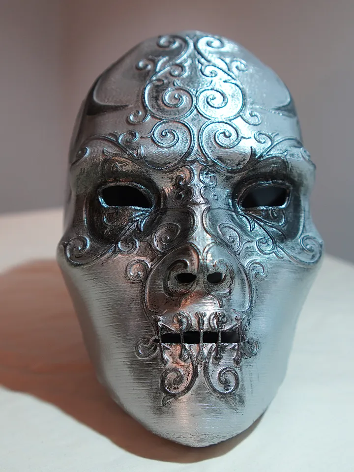 Death Eaters mask from Harry Potter Bellatrix Lestrange Death Eaters mask Harry Potter