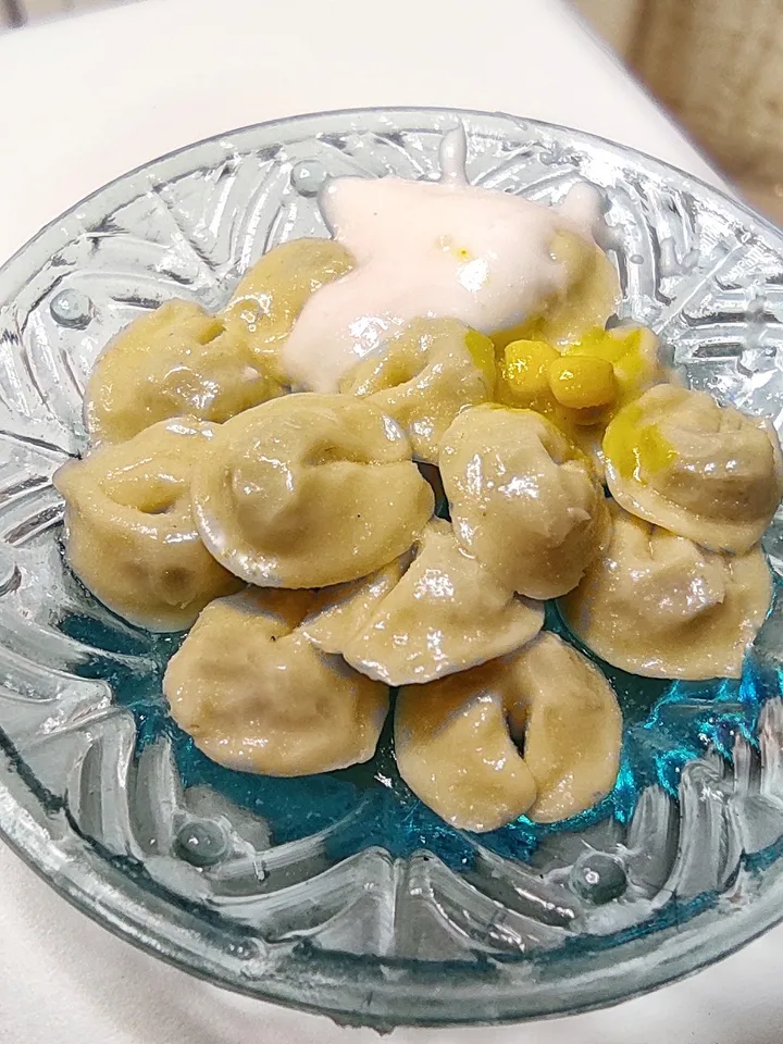 Realistic dumplings, miniature ravioli, food for dolls, doll's house, 1 6 scale, mini food, barbie food, small food