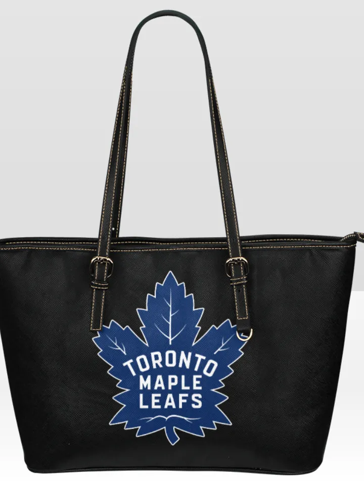 Toronto Maple Leafs Leather Tote Bag