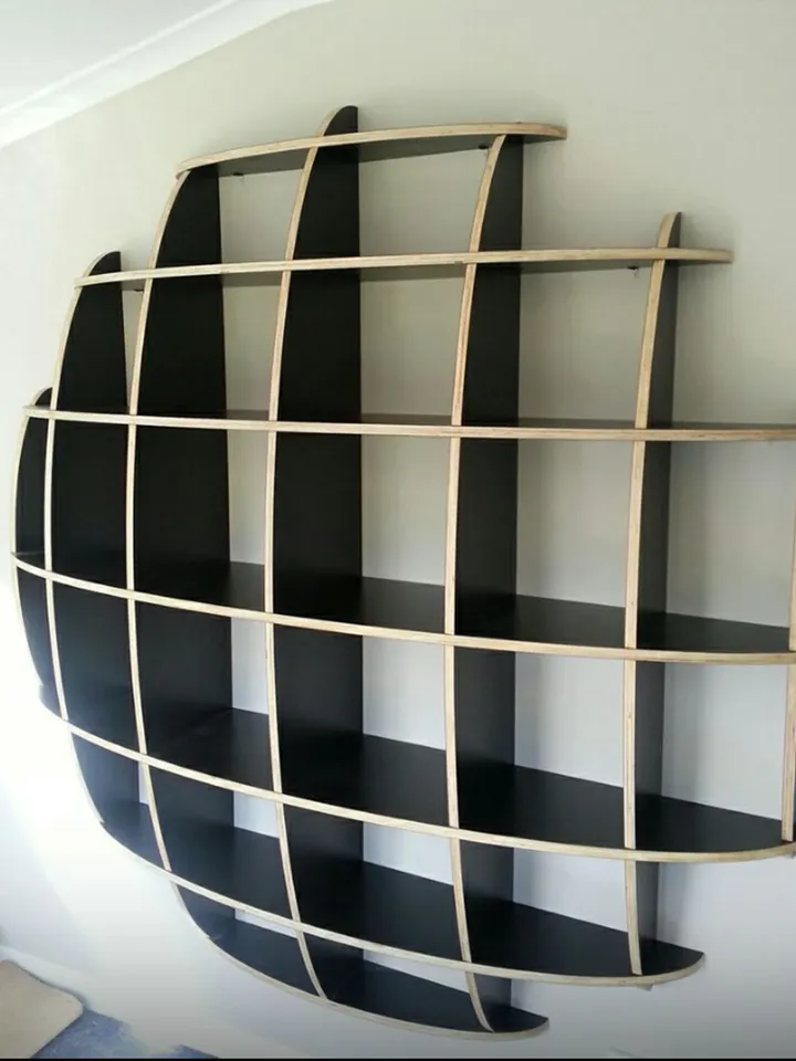 Digital Template Cnc Router Files Cnc Shelf Files for Wood Laser Cut Pattern