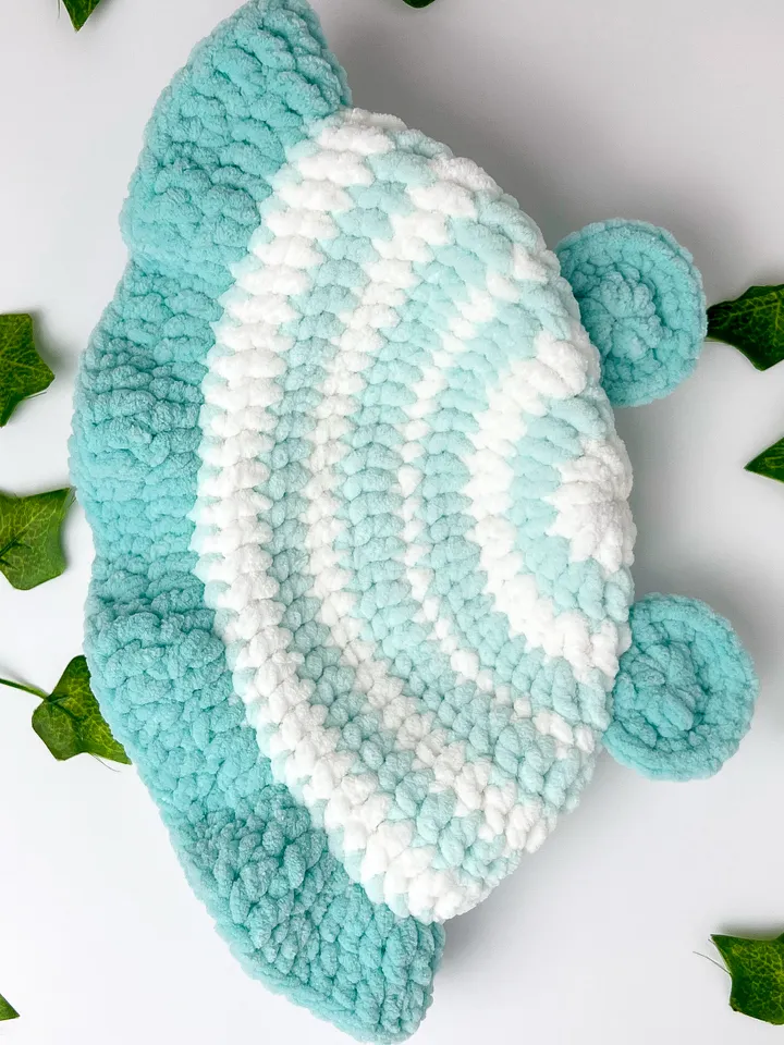 Crochet Cute Bear Bucket Hat