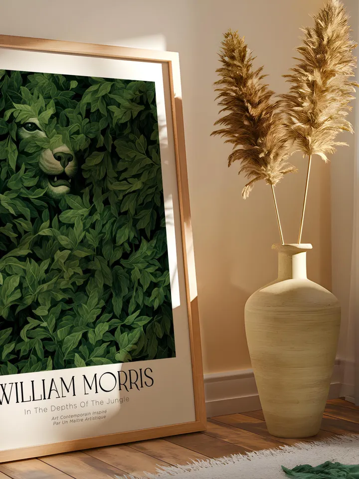 William Morris Wall Art, Vintage Botanical Print, Floral Poster Arts Decor, Digital Download, William Morris Print Digital Download AA4