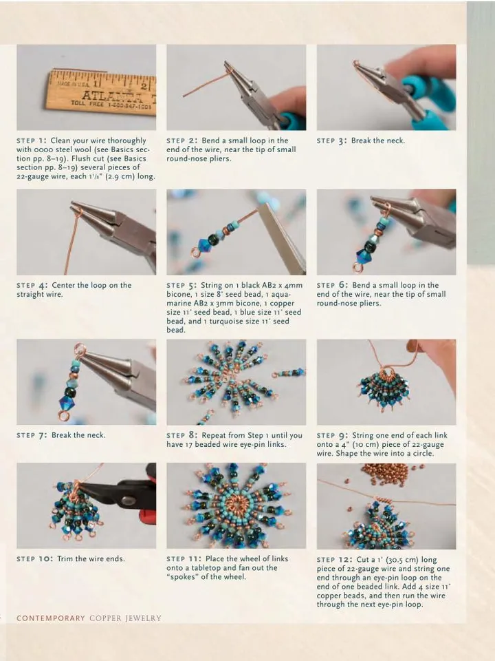 Contemporary Copper Jewelry: Step-by-Step Techniques and Projects