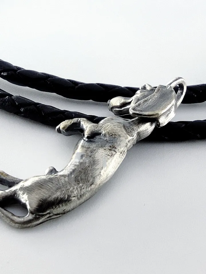 Silver Pendant - Dachshund