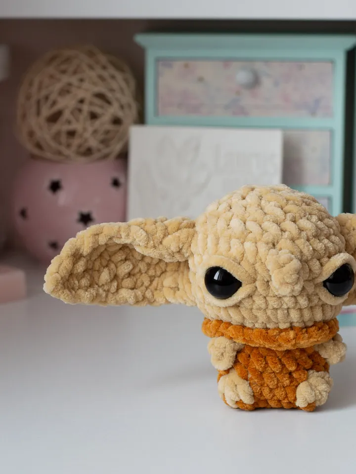 Soft Dobby plush croshet toy Harry Potter