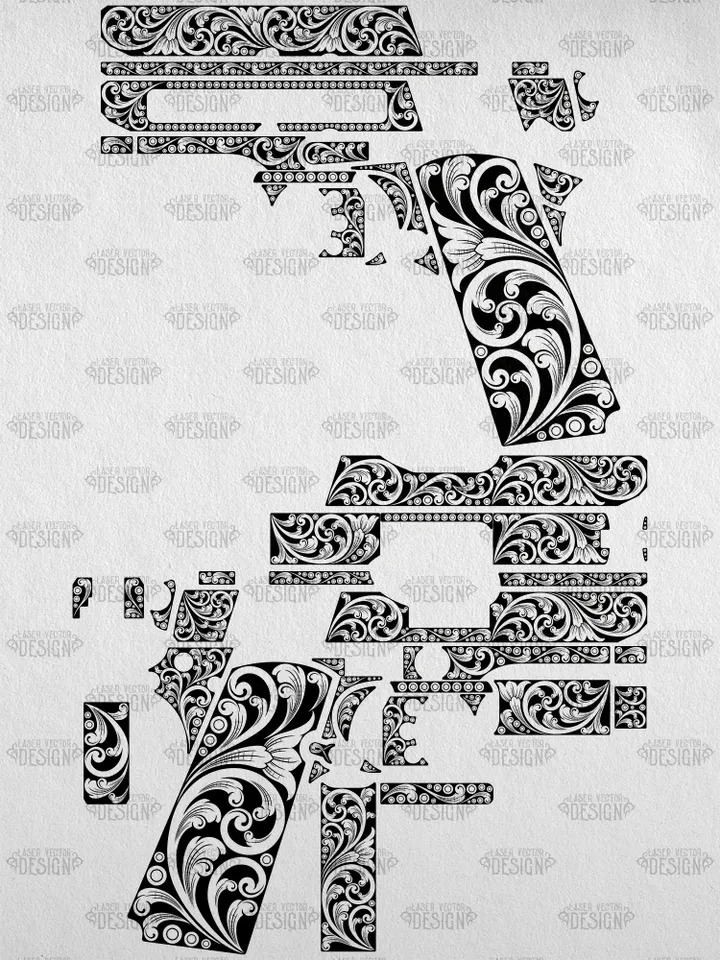 VECTOR DESIGN Colt Defender Series 90 Scrollwork