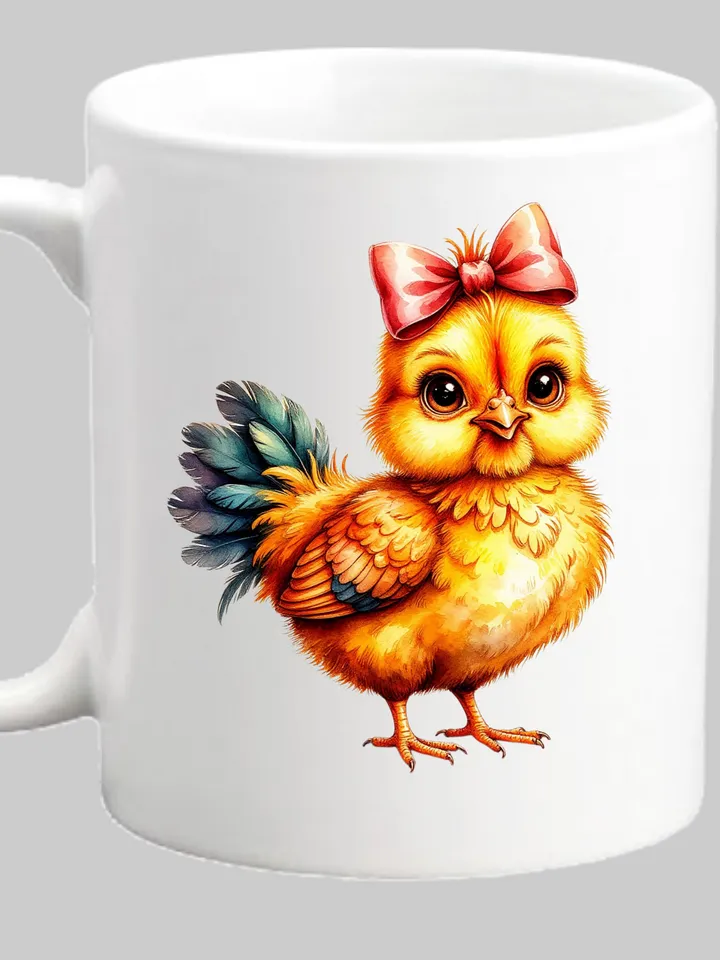 Cute Chick Clipart Bundle PNG