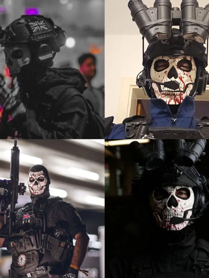 Ghost mask / Airsoft mask / Skull mask