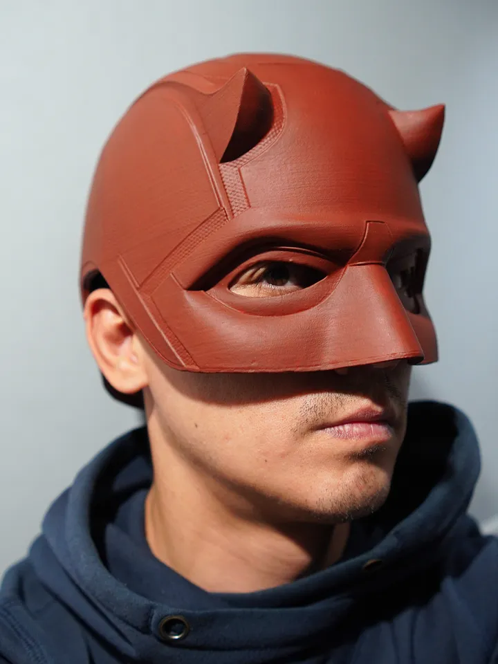 Daredevil helmet Matt Murdock Marvel comic hero Daredevil helmet Marvel Comics