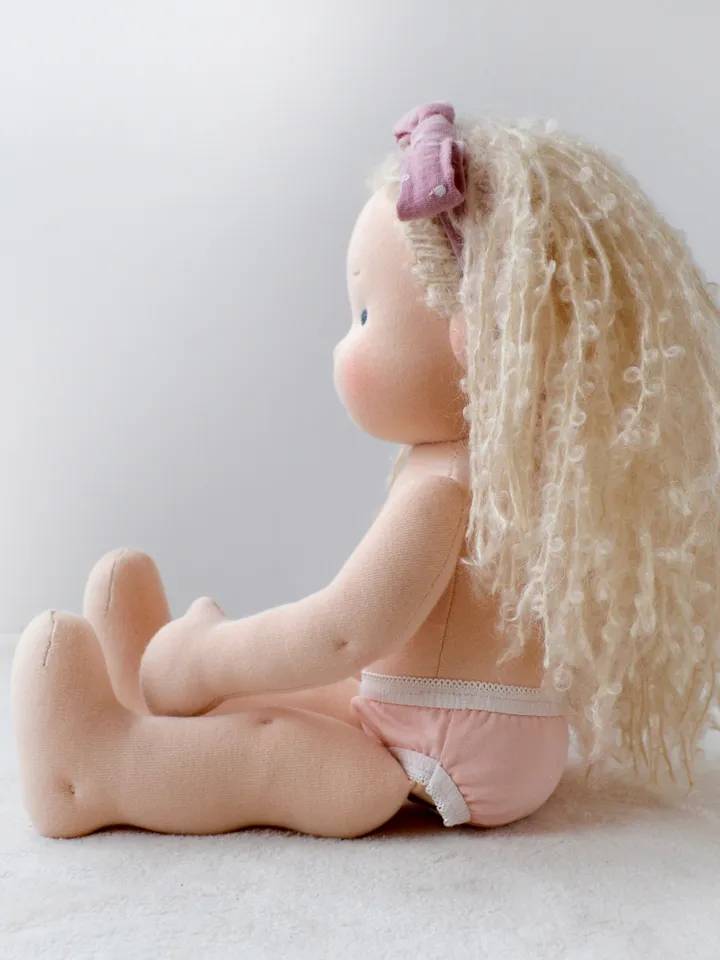 DIY UNDIES 5 sizes for Waldorf doll. PDF sewing pattern and tutorial.