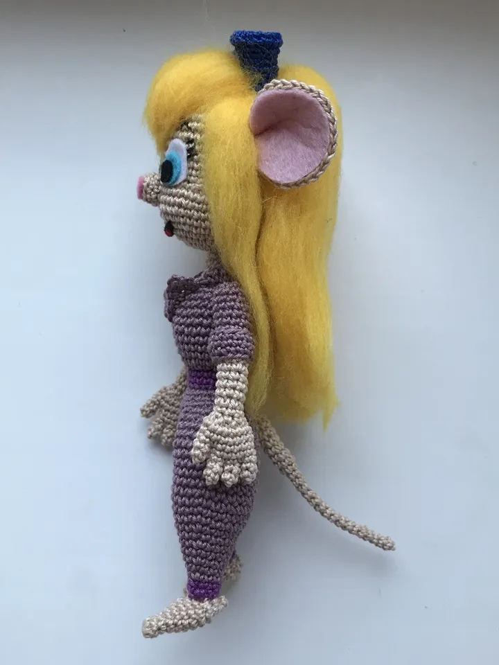 Gadget Hackwrench crochet amigurumi pattern