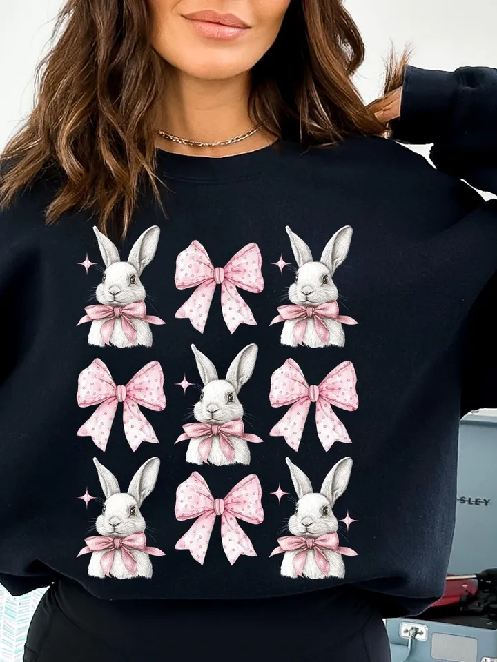 Coquette Bunny png,Easter Png,Easter Vibes Png,Easter Bunny Png,Easter Shirt Design,Happy Easter Png,Easter Sublimation Design