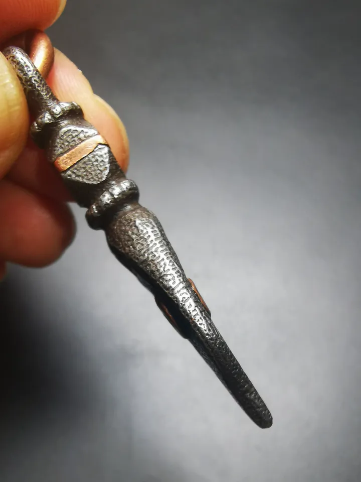 Gandhanra Handmade Tibetan Buddhism Amulet, Golden Fish of Ashtamangala(Eight Auspicious), Symbolize Happiness.