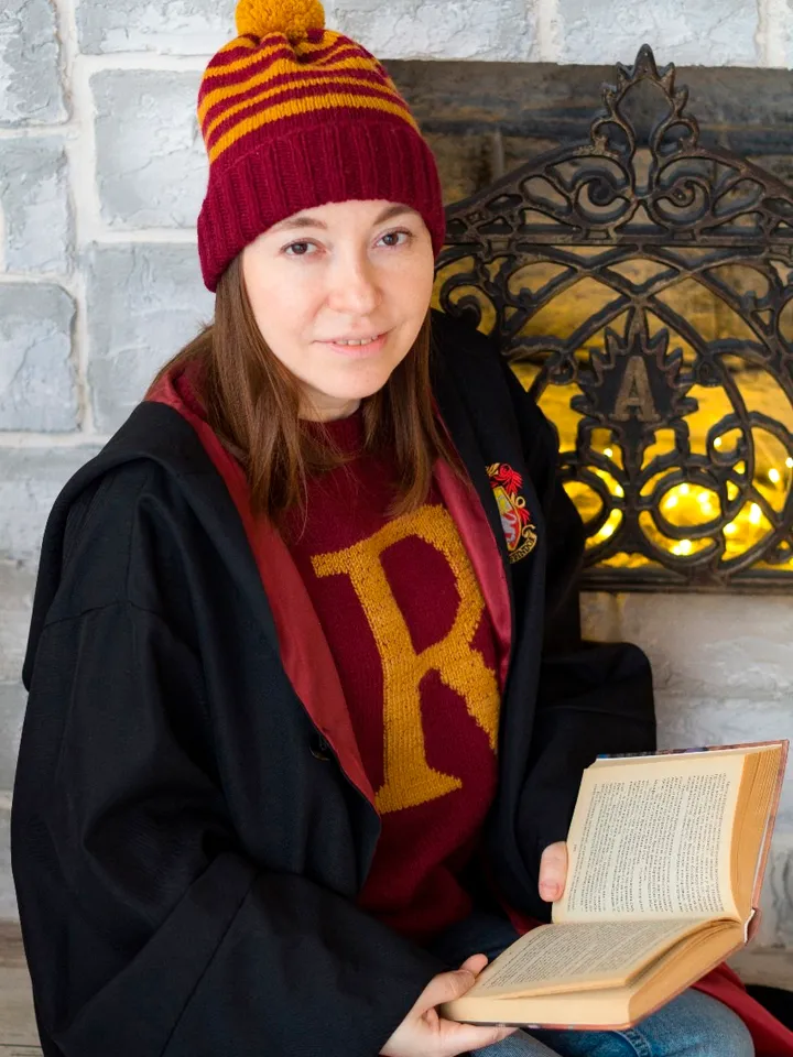 Gryffindor hat knitting pattern pdf
