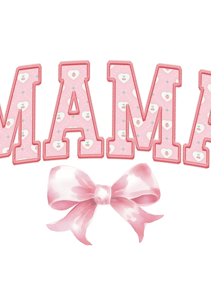 Coquette,Mama png,Cherry png,Soft Girl Era png,Pink Bow,Mom png, Mothers Day png,Aesthetic Png,Ribbon,Girlie Png,coquette shirt design