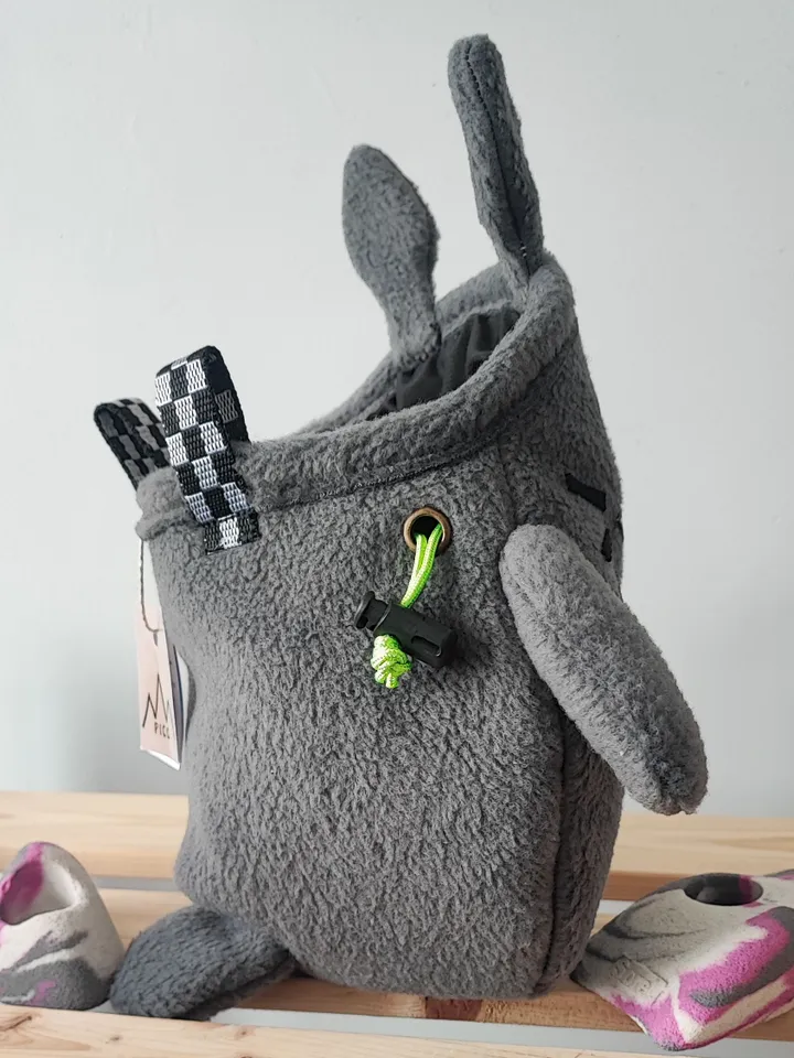 Chalk bag for rock climbing Totoro