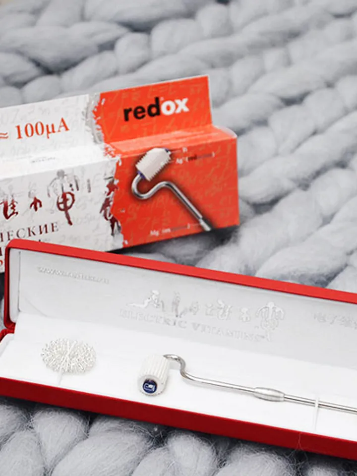 Redox silver roller with magnesium insert 80-100 uA