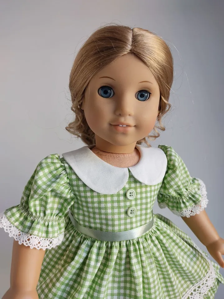 PDF sewing pattern for American Girl dolls.