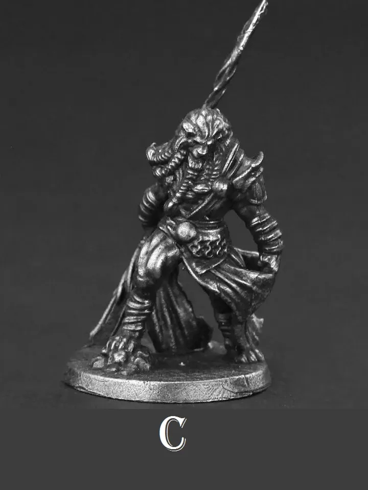 Ancient Lion Tribe, tin miniatures, tabletop wargaming fantasy miniature figures.