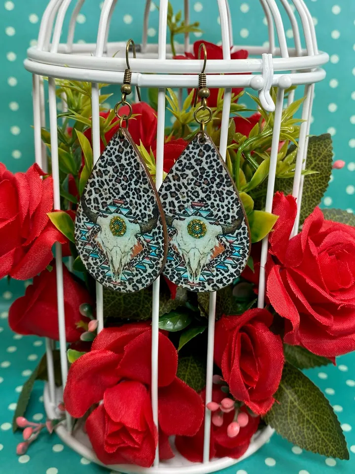 Custom designed earrings. Handmade. Jewelry