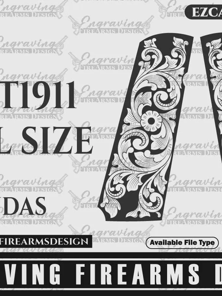 Engraving Firearms Design Colt Grips Design