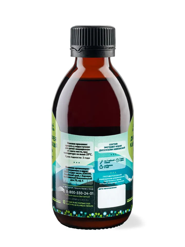 Caucasian Dioscorea Root Extract, 200 ml.(6.76 oz)