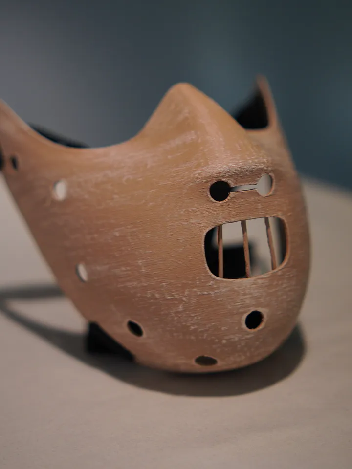 Hannibal Lecter mask from The Silence of the Lambs Hannibal Lecter mask