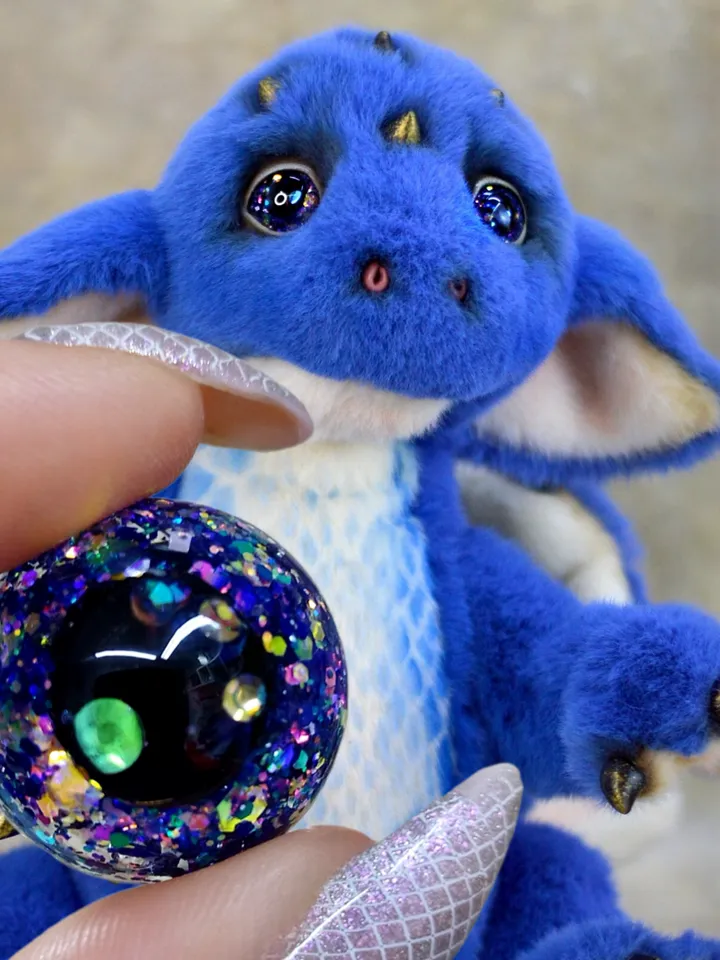 DIY Crystal Eye with Swarovski /Doll Eyes /Craft Eyes/ Resin Eyes/Video + list of references of required materials