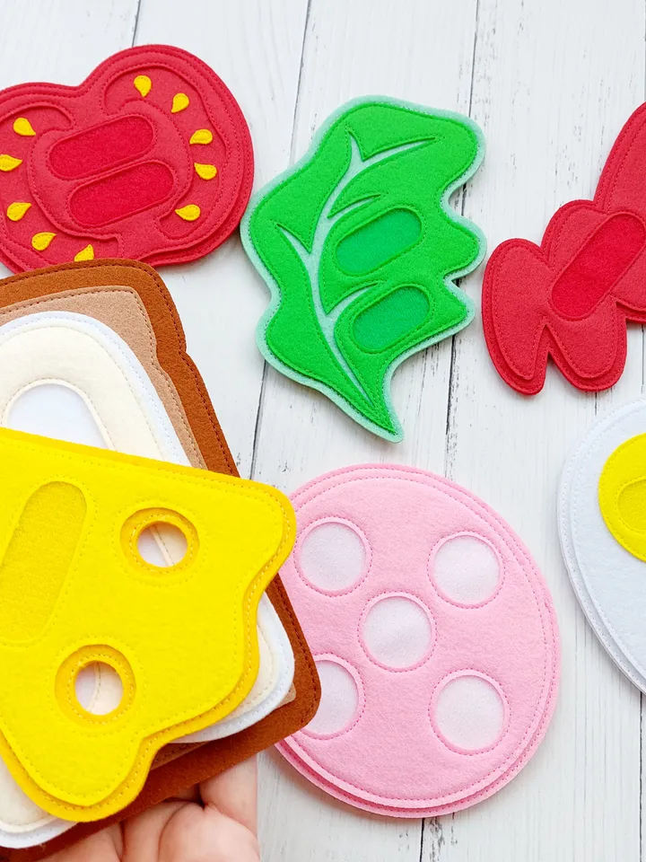 Felt Play Set "Make a Sandwich"