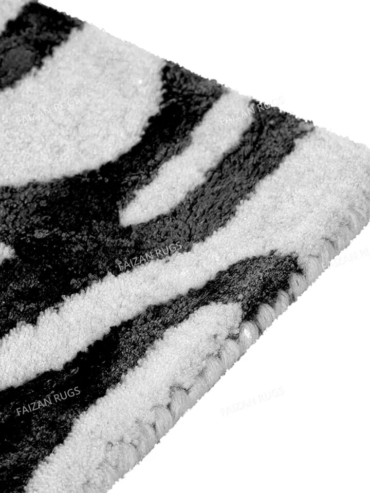 Zebra Pattern 100% Silk Handmade Rug Carpet for Home, Bedroom, Living Room, Kids Room  in any size 10x14,10x12,9x12,8x10 Quick up guys!!!!