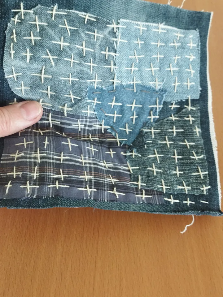 Denim patches,Patches, stripe, for decoration, denim