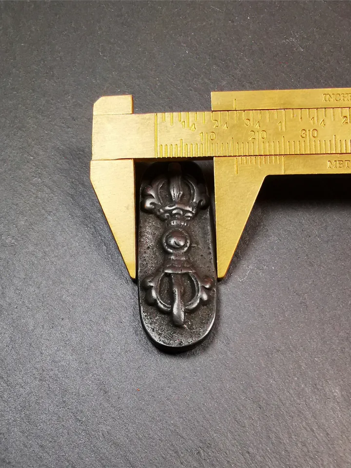 Gandhanra Handmade Tibetan Budhist Amulet,Vajra Dorje, Protective Pendant,1.96&quot;